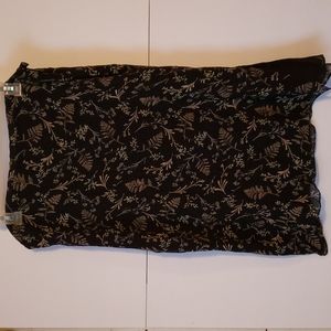 Floral Print Skirt